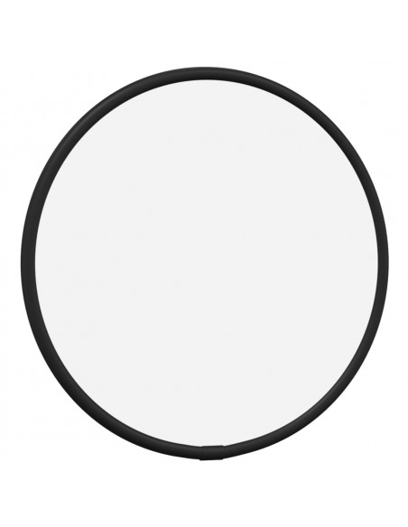 Specchio da Parete Nero Ø 20 cm Rotondo