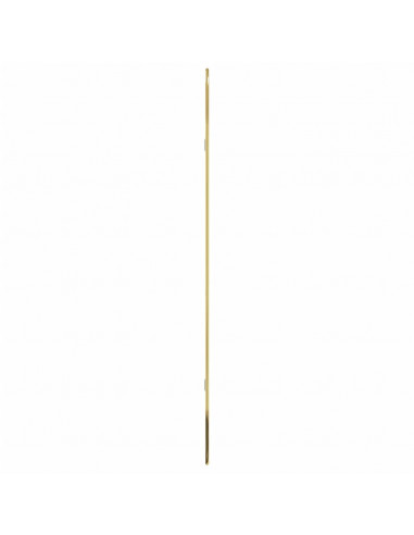 Specchio da Parete Dorato 100x45 cm Ovale