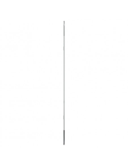 Specchio da Parete Argento 80x35 cm Ovale
