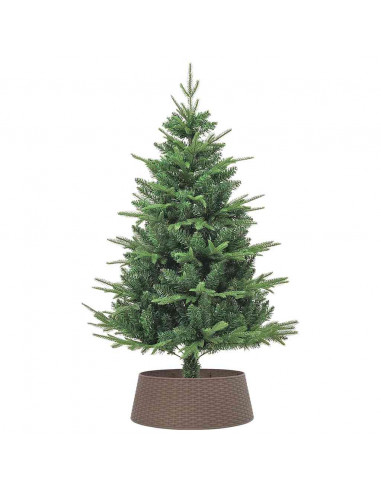Gonna per Albero di Natale Marrone Ø65x23 cm in Plastica