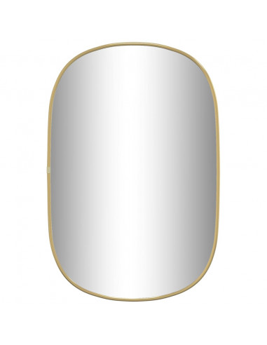 Specchio da Parete Dorato 60x40 cm