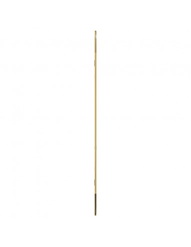 Specchio da Parete Dorato 90x40 cm Ovale