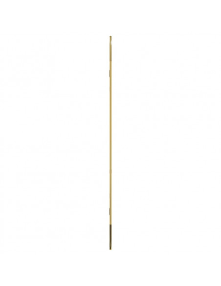 Specchio da Parete Dorato 90x40 cm Ovale