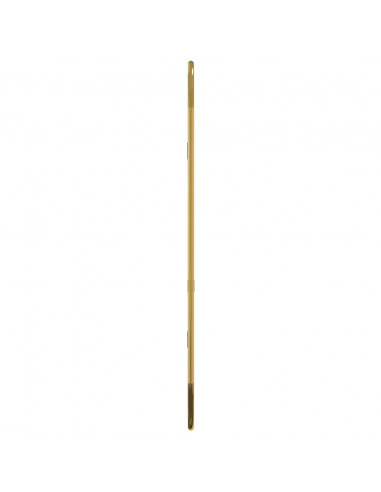 Specchio da Parete Dorato 60x25 cm Ovale