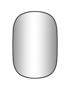 Specchio da Parete Nero 60x40 cm 2