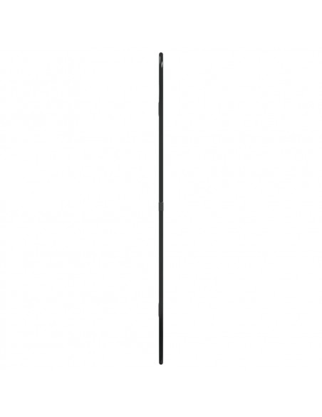 Specchio da Parete Nero 60x40 cm