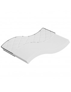 Materasso in Schiuma Mediamente Morbido 140x200 cm 2