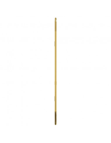 Specchio da Parete Dorato 50x20 cm Ovale