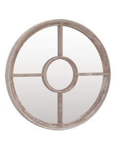 Specchio Sabbia 60x4 cm Ferro Rotondo per Uso Interno 2