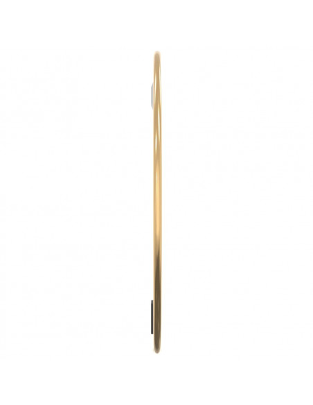 Specchio da Parete Dorato Ø 30 cm Rotondo