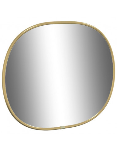 Specchio da Parete Dorato 30x25 cm