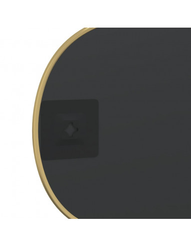 Specchio da Parete Dorato 30x25 cm