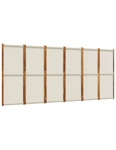 Divisorio a 6 Pannelli Grigio Chiaro 420x180 cm 2