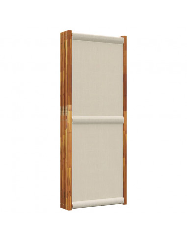 Divisorio a 6 Pannelli Grigio Chiaro 420x180 cm