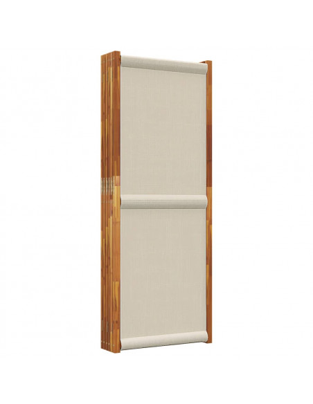 Divisorio a 6 Pannelli Grigio Chiaro 420x180 cm