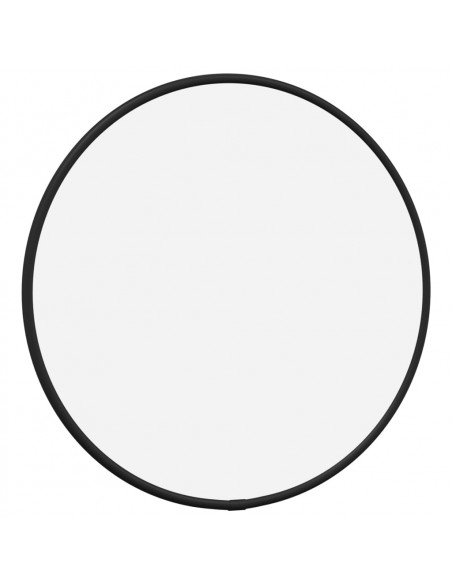 Specchio da Parete Nero Ø 30 cm Rotondo