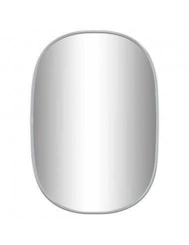 Specchio da Parete Argento 50x35 cm