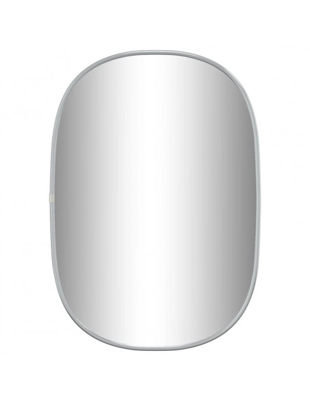 Specchio da Parete Argento 50x35 cm
