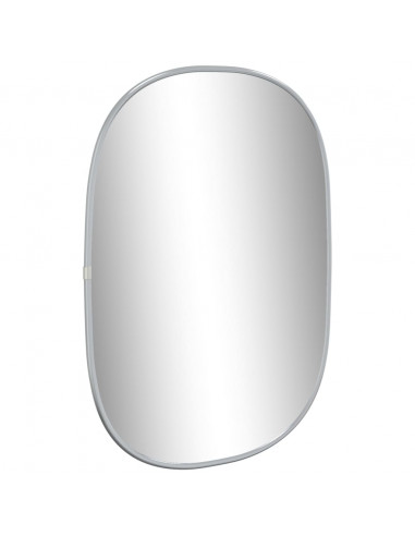 Specchio da Parete Argento 50x35 cm