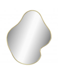 Specchio da Parete Dorato 50x40 cm 2