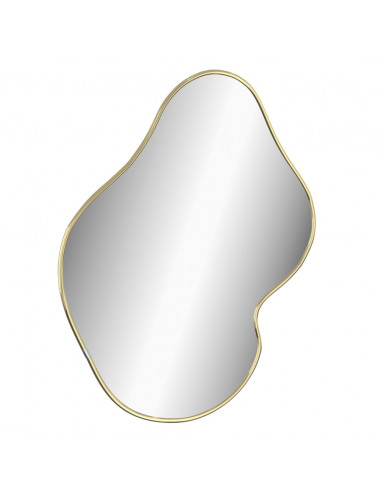 Specchio da Parete Dorato 50x40 cm
