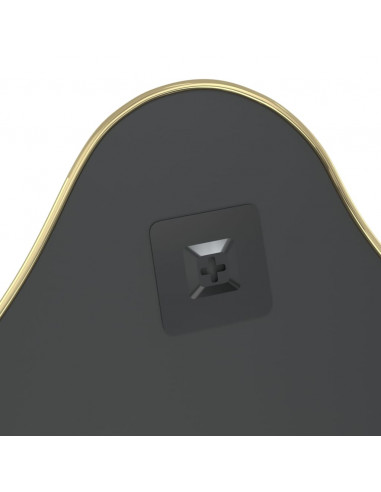 Specchio da Parete Dorato 50x40 cm