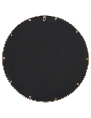 Specchio da Giardino Sabbia 60x4 cm in Ferro Rotondo da Esterno