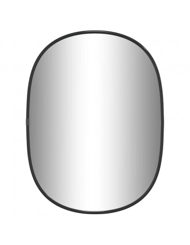 Specchio da Parete Nero 40x30 cm