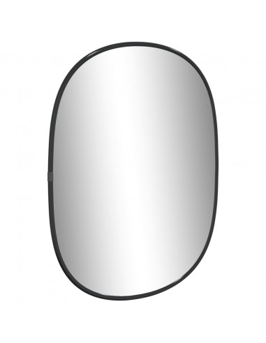 Specchio da Parete Nero 40x30 cm