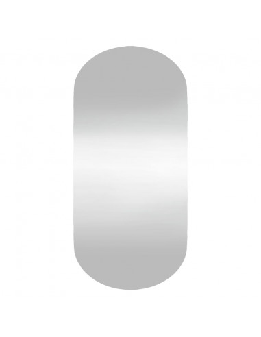 Specchio da Parete 45x100 cm Vetro Ovale