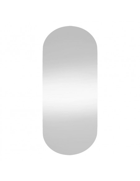 Specchio da Parete 45x100 cm Vetro Ovale