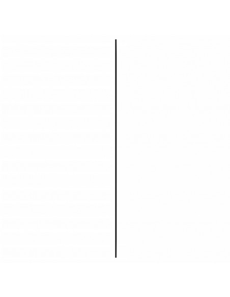Specchio da Parete 45x100 cm Vetro Ovale