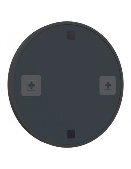 Specchio da Parete Nero 40 cm