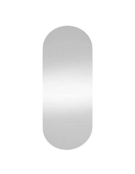 Specchio da Parete 30x70 cm Vetro Ovale