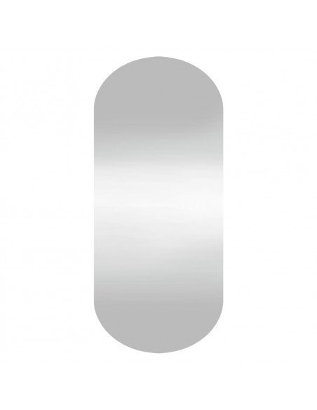 Specchio da Parete 35x80 cm Vetro Ovale