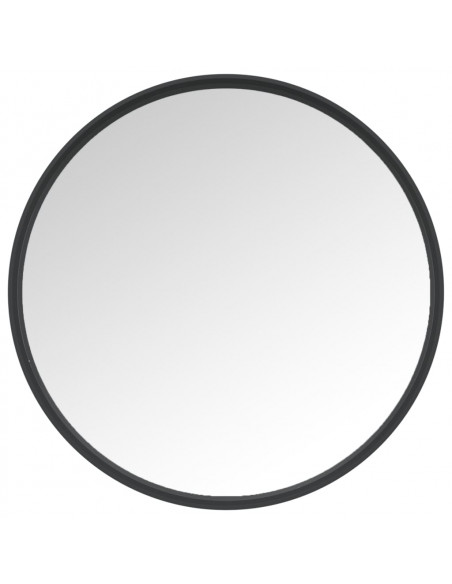 Specchio da Parete 30 cm Nero
