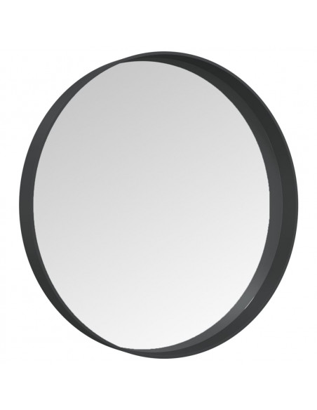 Specchio da Parete 30 cm Nero
