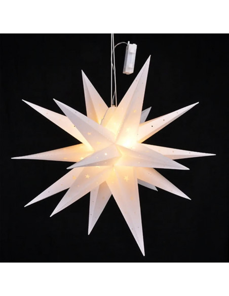 HI Luce di Natale Stella a LED 58 cm