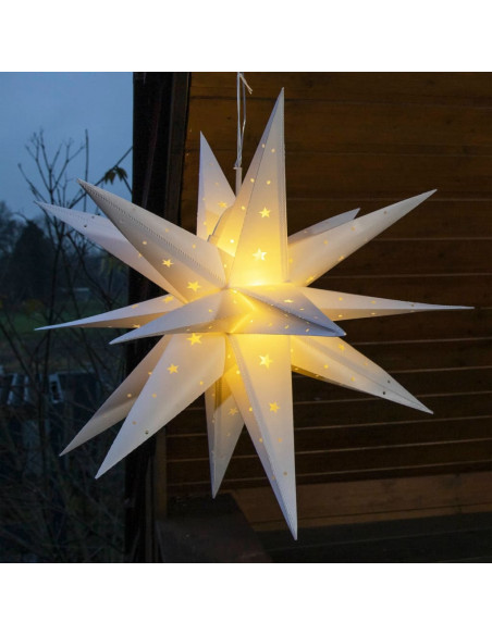 HI Luce di Natale Stella a LED 58 cm
