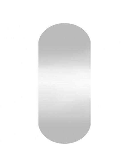 Specchio da Parete 25x60 cm Vetro Ovale