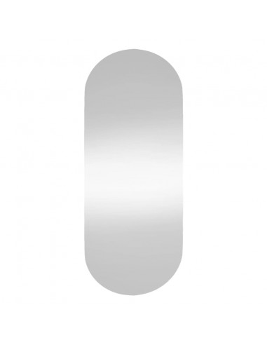 Specchio da Parete 25x60 cm Vetro Ovale
