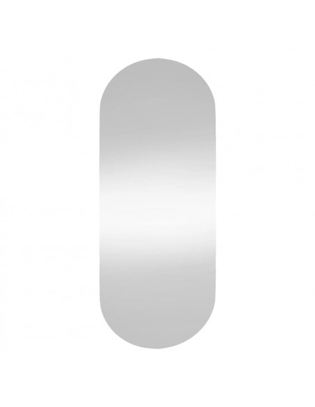 Specchio da Parete 25x60 cm Vetro Ovale