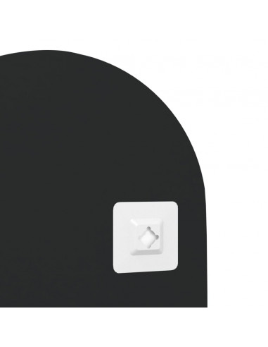 Specchio da Parete 25x60 cm Vetro Ovale