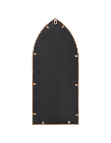 Specchio da Giardino Sabbia 70x30 cm in Ferro per Uso Esterno