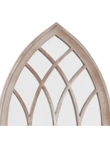 Specchio Sabbia 70x30 cm in Ferro per Uso Interno