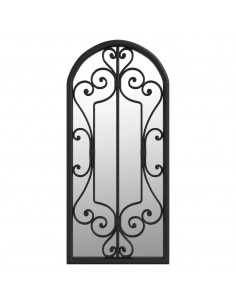Specchio Nero 100x45 cm Ferro per Uso Interno 2