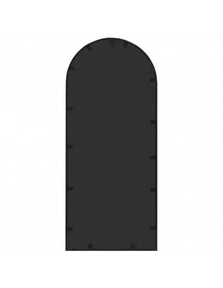 Specchio Nero 100x45 cm Ferro per Uso Interno