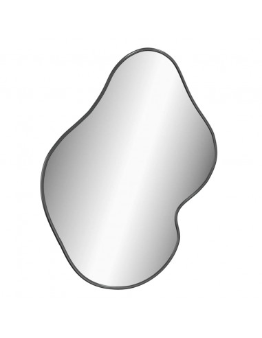 Specchio da Parete Nero 50x40 cm