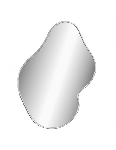 Specchio da Parete Argento 60x50 cm