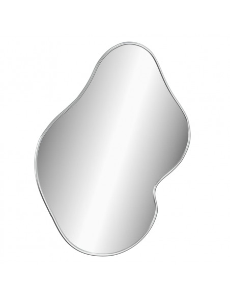 Specchio da Parete Argento 60x50 cm